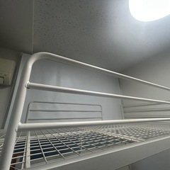 ニトリハイベッドセパタPWホワイトロフトベッドの画像