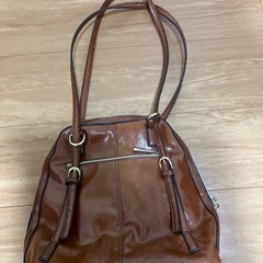 ノーブランド　リサイクルレザーバッグの画像