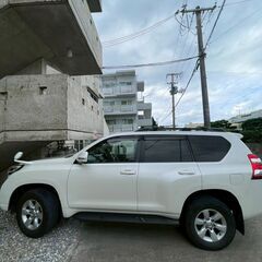 ランドクルーザー　プラド　150系　2800CC　ディーゼルターボ　TX　パールホワイト　初年度登録平成28年11月の画像