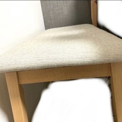 ニトリ ダイニング4点セット 木製ベンチ④の画像