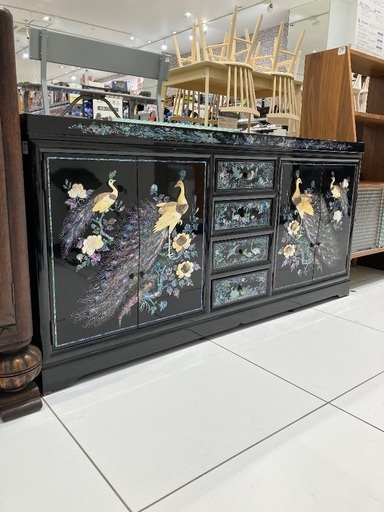 軽トラック90分無料貸出】サイドボード螺鈿細工 (トレファク太田店