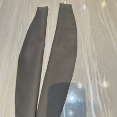 【カーテン】【グレー】【ハンスリープ】【2枚セット】※在庫2点★クリーニング済み【管理番号1215】野の画像