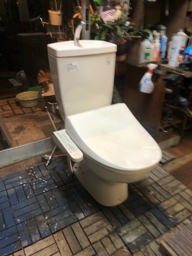 中古 TOTO 便器 便座 セット 温水便座 ウォシュレット　