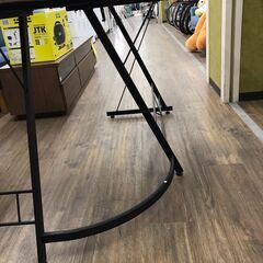 【ジャングルジャングル広陵店】家具　L字デスク　ブラウン×ブラック　デスク　【ジモティー特別価格】の画像