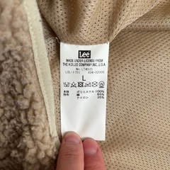 Lee ボアジャケットの画像