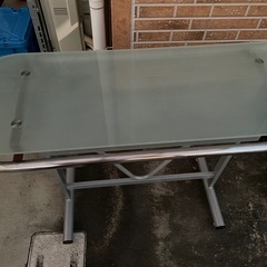 ガラストップカウンターテーブル  の画像