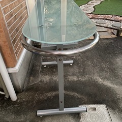 ガラストップカウンターテーブル  の画像