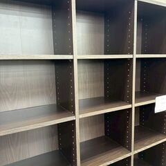 ★リユースのサカイ高崎店★TJ13670  棚 ダークブラウン H189×D29×W113.5 クリーニング済みの画像