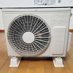 ⭕️2022年製日立6～9畳用エアコン✅設置工事可✅1年保証付✅分解洗浄済の画像