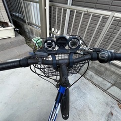 自転車こども用24インチ青色の画像