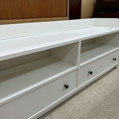 ★リユースのサカイ高崎店★TJ13672 IKEA テレビ台 白 H53×D35×W138 クリーニング済みの画像