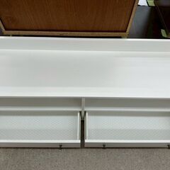 ★リユースのサカイ高崎店★TJ13672 IKEA テレビ台 白 H53×D35×W138 クリーニング済みの画像
