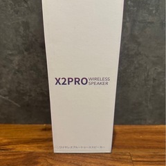 新品・未開封X2 PRO wireless speaker　　　　　の画像