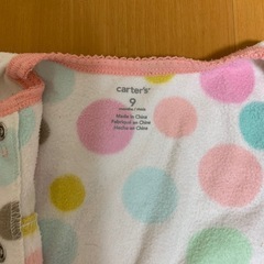carter’s カバーオール　ロンパース　ドレスオール　9m 12m フリースの画像