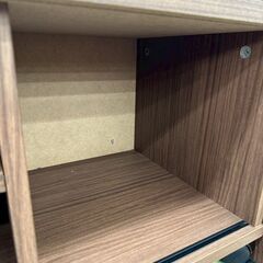 ★リユースのサカイ高崎店★TJ13674  テレビ台 茶 H34×D34×W79 クリーニング済みの画像