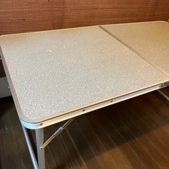 【お譲り確定】キャンプ用 テーブル 折り畳み 持ち運び　ファミリーの画像