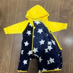 KIDS FASHION STATION 星柄フード付きアウター　70の画像