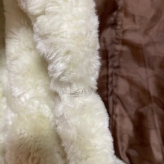 モコモココート　白　ショート丈の画像