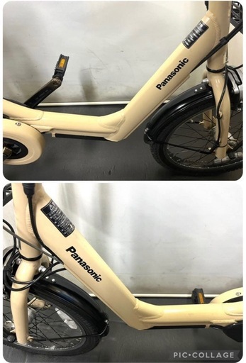 1年保証 送料無料　新型　パナソニック　ギュットアニーズ　電動アシスト自転車　g1222