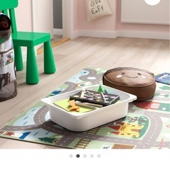 IKEA３段ボックス/ホワイト/トロファスト/TROFAST/コンビネーションの画像