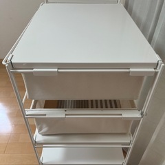 無印良品　スチールユニットシェルフ　2点セットの画像