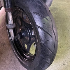 【商談中】実働 BT新品 スズキ CA41A レッツ4　4スト原付 インジェクション スクーター ホワイトの画像