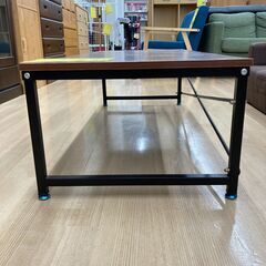 A-871【リユースのサカイ野々市店】ジモティ来店特価‼ ローテーブル 木製 木目調 ブラウン クリーニング済みの画像