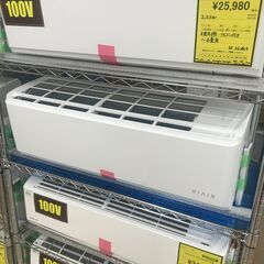＼家具＊家電のお店／【ｼﾞｬﾝｸﾞﾙｼﾞｬﾝｸﾞﾙ石川金沢店】エアコン ヤマダ YHA-S22M 2022年製 ※取り付け費用別途の画像