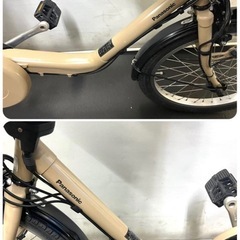 1年保証 送料無料　新型　パナソニック　ギュットミニ　人気　電動アシスト自転車　g1222の画像