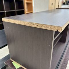 ★リユースのサカイ高崎店★TJ13677  テレビ台 黒 H32.5×D34×W95 クリーニング済みの画像