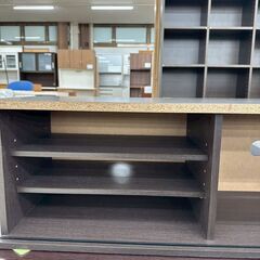 ★リユースのサカイ高崎店★TJ13677  テレビ台 黒 H32.5×D34×W95 クリーニング済みの画像