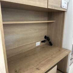 ★リユースのサカイ高崎店★TJ13678 (株)アイリスオーヤマ 食器棚 ベージュ H175.5×D41×W79.5 クリーニング済みの画像