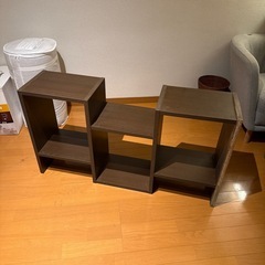 棚/ラック 3段　縦でも横でもok
の画像