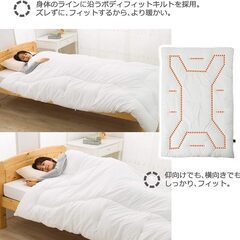 お話し中：　nishikawa 【 西川 】 SEVENDAYS 掛け布団　シングル の画像