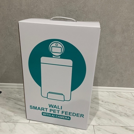 新品未使用️ 自動給餌器 カメラ付き 猫 WiFi スマホ操作 2K 360°