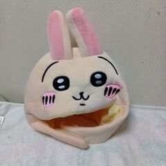 ちいかわうさぎ　クッション＆ぬいぐるみ＆かぶりものセットの画像
