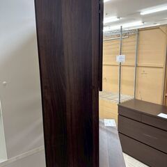 ★リユースのサカイ高崎店★TJ13680 (株)ポン家具 食器棚 茶 H181.5×D44×W80 クリーニング済みの画像