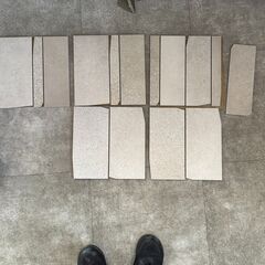 【定価3万超/廃盤】[市区町村] 平田タイル Primal 高級石目調 5枚+α（DIY・補修に）の画像