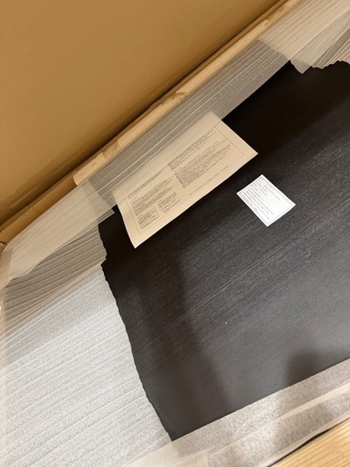 【募集中】新品ダイニングテーブル　ダークブラウン　