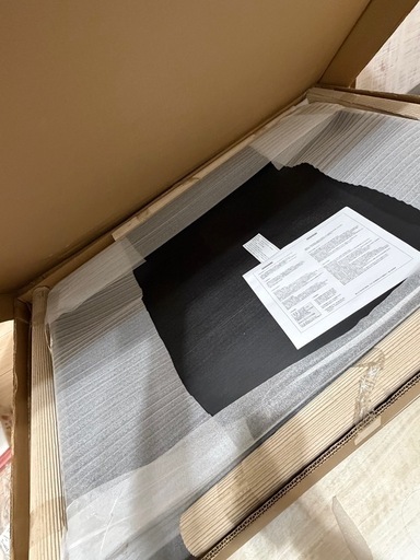 【募集中】新品ダイニングテーブル　ダークブラウン　