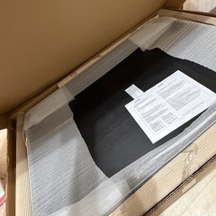 【募集中】新品ダイニングテーブル　ダークブラウン　の画像