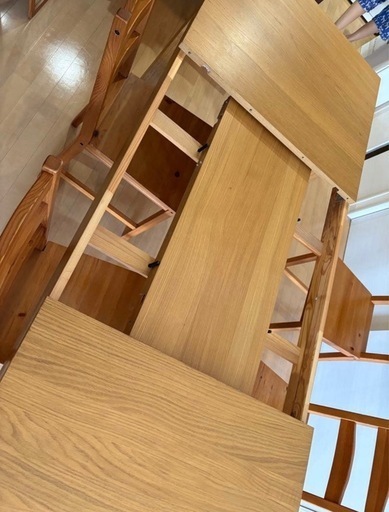 IKEA BJURSTA大型伸長式テーブル (kazu ) 金沢のテーブル《ダイニング