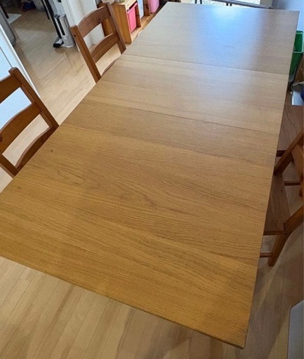 IKEA BJURSTA大型伸長式テーブル (kazu ) 金沢のテーブル《ダイニング