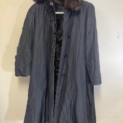 毛皮コート コート ロングコート　リバーシブル　EMBA エンバの画像
