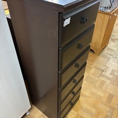 【ジャングル深井店】★チェスト ブラウン 茶 収納家具 家具 簡易クリーニング済 堺市 深井 【FU3095】の画像