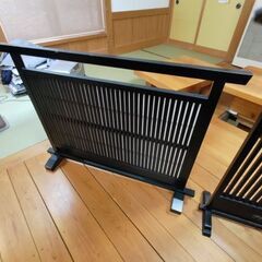 衝立3枚組（デザイン違い）現状渡し中古品です。引取り専用（今まで使用していました。）の画像