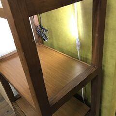 【ジャングルジャングル広陵店】家具　レンジ台　ブラウン　【ジモティー特別価格】の画像