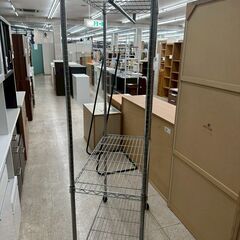 ★リユースのサカイ高崎店★TJ13683  スチールラック シルバー H190.5×D45×W90 クリーニング済みの画像