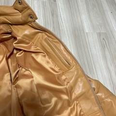 子羊レザージャケットです最高👍の画像