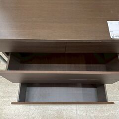 ★リユースのサカイ高崎店★TJ13684  チェスト 茶 H75.5×D45×W78.5 クリーニング済みの画像